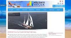 Desktop Screenshot of adamarinyachting.com